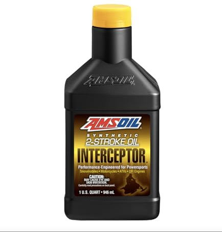 AMSOIL FULL SYNTHETIC Interceptor 2-Cycle Oil 1 Quart