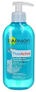 Garnier - Pure Active Gel limpiador purificante diario para pieles mixtas con imperfecciones, 200 ml