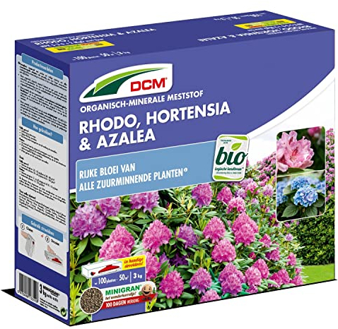 DCM Meststof Rhodo, Hortensia & Azalea 3 kg