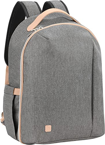 Babymoov Wickelrucksack Le Pyla Smokey - 17l Stauvolumen, 180 Grad Kofferöffnung, wasserabweisend