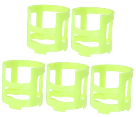 Holibanna 5 Pièces Garde d'extincteur Support d'extincteur de Voiture Support d'extincteur pour véhicule Couvercle de Poste de Secours Support de Voiture d'extincteur Plastique Yellow