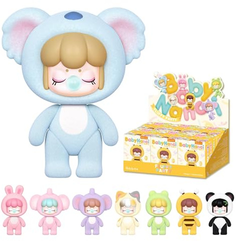 Rolife Nanci Figure Fluffy Party Scatola a Sorpresa Animali da Collezione Con Parti Mobili. Compatibili Con i Set Super Creator, Regalo Originale per Natale o Compleanni (Per Adulti)