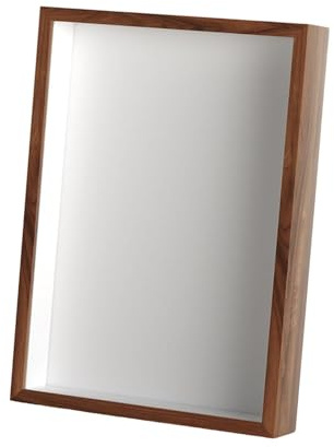 SZLIFE Cornice per Foto in Legno Con Coperchio in Vetro, Presenta Una Cornice Cava Profonda 5 Cm, Cornice 3D per Fiori Secchi, Quadro Da Esposizione per Esporre Certificati, Cimeli, Medaglie, 7inch