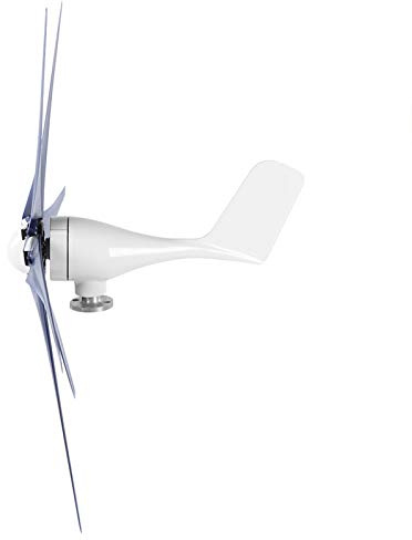 ACOGEDO Kit de Turbines éoliennes, Petit Générateur éolien, 6 Alimentations électriques, pour la des Bateaux, 300W, Faible Vibration (12V)