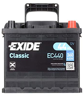 Exide - Clásica 44ah 360a (es) ec440