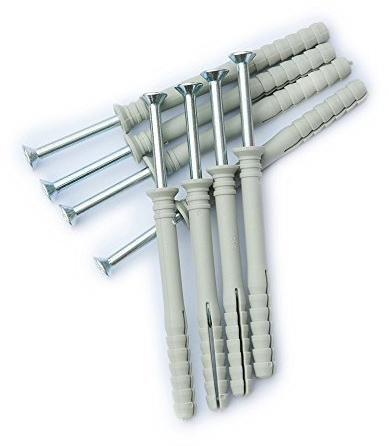 Lot de 100 Chevilles à Frapper 8x100 ( 8 x 100 mm) pour Terrasse Bois