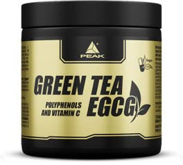 PEAK Grüntee - EGCG - 120 Kapseln I 120 Portionen I mit Polyphenolen, sekundären Pflanzenstoffe & Vitamin C I vegan I GMO frei