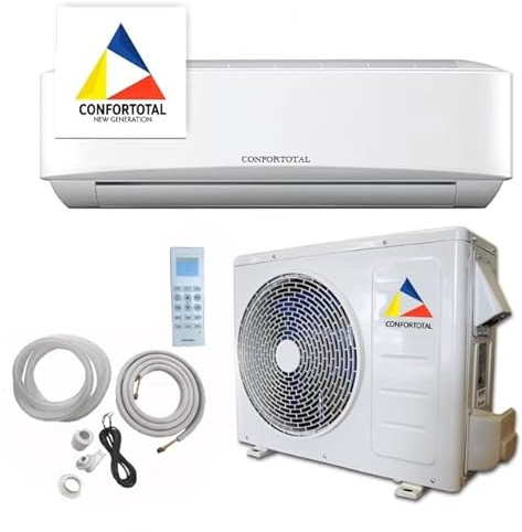Confortotal 12000 BTU Mini Split Air Conditioner and Heat Pump 110V Ductless,1 ton,with WIFI Compatible with Alexa