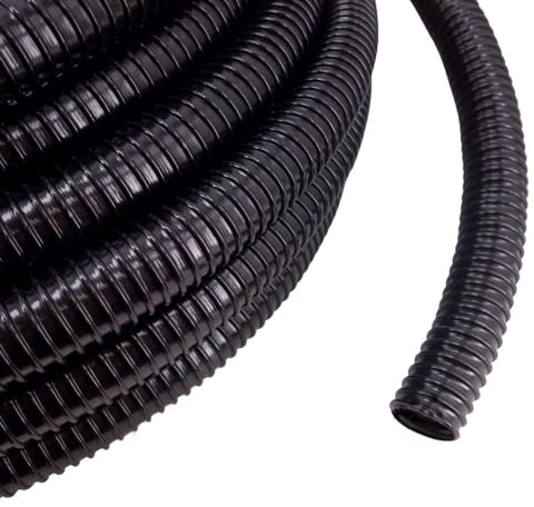 AquaOne Manguera de estanque de 19 mm, 3/4, 30 metros, manguera de alta calidad para estanques de jardín y estanques, manguera en espiral, manguera de aspiración, manguera de bomba, manguera de agua