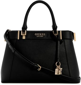 GUESS Anadela Satchel Bag Black