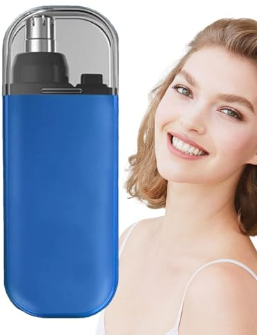 Portable Nasal Shaver Tool - USB Charging Trimmer, Electric Hair Removal Device | Face Cleaning Grooming Kit Personal Hygiene Set, Nose Ear Hair Clipping Machine for Home Travel Outdoor Use