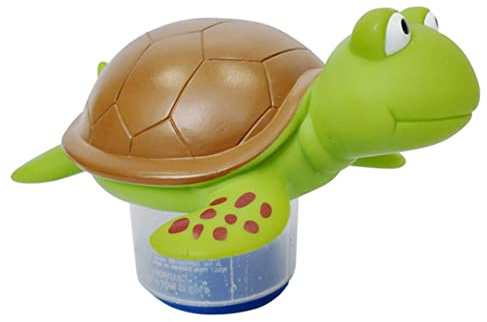 Dispensador de Piscina, dispensador de Cloro químico, tabletas de Limpieza con Forma de Animal, Dispositivo para jacuzzis, SPA Perezoso, Piscina