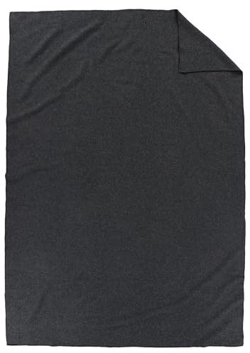 Pendleton Eco-Wise Easy Care 100% Wool Blanket, Responsibly Sourced, Heirloom Quality, Washable All Season Blanket, King 108 x 96, Charcoal