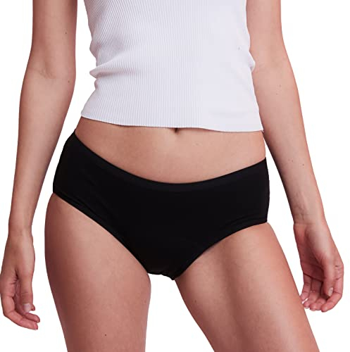 Periodenunterschwäsche Starke Blutung, Ultra Saugstarke Menstruationsunterwäsche aus Baumwolle, Slip für Damen und Mädchen Super Saugstark