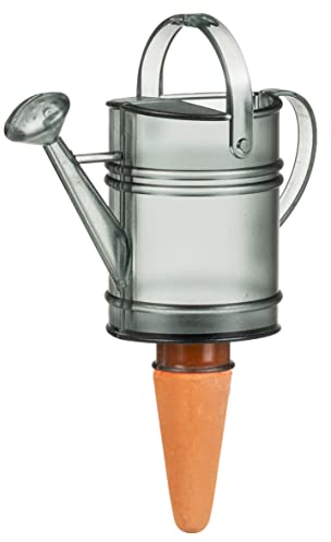 Scheurich Nelly M, Wasserspeicher aus Kunststoff, Farbe: Nelly M, Grey, 13 cm Breite, 7 cm Tiefe, 22 cm hoch, 0,2 l Vol.