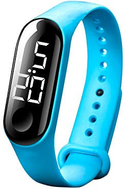 Montres-bracelets pour capteurs de sport seniors femmes montres LED montres électroniques mode hommes et montres lumineuses montre homme Aw1236-03a, Taille L, En storlek