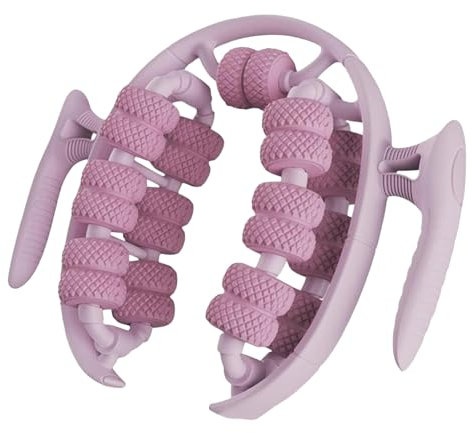 360 °3d Masseur Musculaire En Mousse Rouleau Musculaire Pour Les Jambes Massage En Profondeur Des Tissus Accessoires De Massage Manuel Idéal Pour La Maison, Le Gymnase, 26 roues