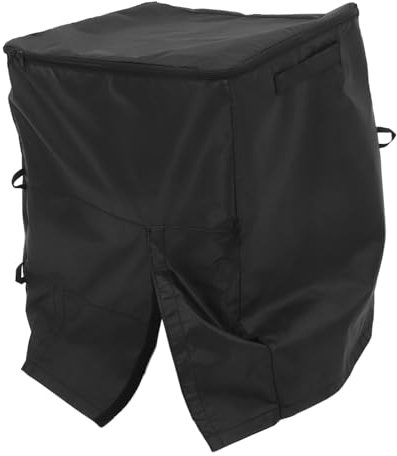 VINTORKY Hot Tub Insulated Pump Cover Heater Protective Cover for Outdoor Spa Bathtub, Waterproof Black Dustproof Wrap, Sturdy Thermal Insulation for Hot Tub Heater and Pool Pump Protection