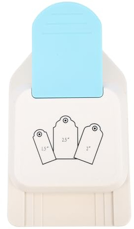 DEARMAMY Perforatrice pour Étiquettes et Scrapbooking Poinçon Papier et Angle Arrondi Outil DIY Facile à Utiliser pour Création de Cartes et Projets Artisanaux