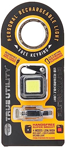 True Utility Buttonlite ONE SIZE BLACK
