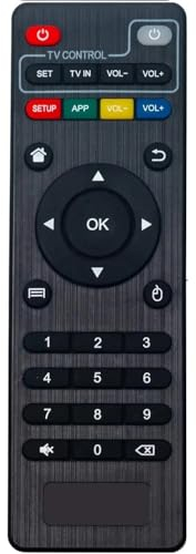 Davilis® Télécommande de remplacement pour MXQ Android TV Box MXQ-4K MXQ-Pro RK3229 T95X T95 T95M T95N T95-S1 T95-S2 H96 H96-Pro+ X96 X96-MINI M9C-MINI MX9 M8 M8C M8S M9C M10