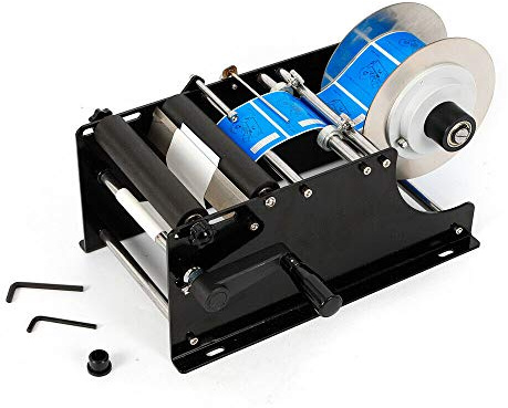 Kaibrite MT-30 Etikettmaskin för Rund Flaska Flasketiketteringsmaskin Label Maker
