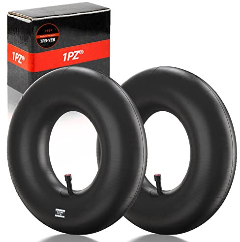 1PZ UK8-T15 2 Pack of 15 x 6.00-6 Inner Tube with TR-13 Valve Stem Replacement for Tractor Lawn Mower Wheelbarrows ATV Riding Mower Go Kart Golf Carts