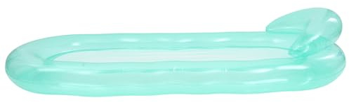 CORHAD Hamaca Flotante Inflable para Piscina Colchoneta de Agua Suave y para Adultos y Sillón Flotador Multifuncional para Relajación y Diversión Verano