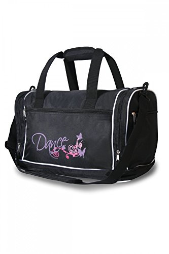 Roch Valley Funky Dance Hold-all - Borsa per Danza, Taglia Unica, Colore: Nero