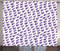 ABAKUHAUS Aubergine Rustikaler Vorhang, Auberginenscheiben Entwurf, Wohnzimmer Universalband Gardinen mit Schlaufen und Haken, 280 x 175 cm, Violett Grün Weiß