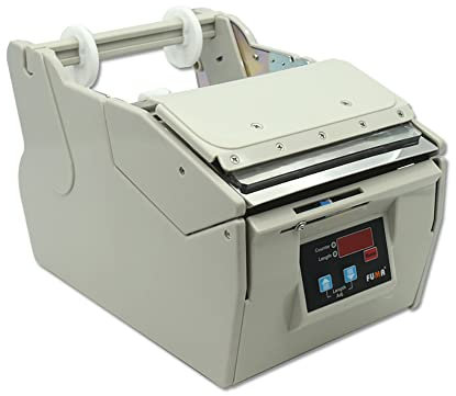 Toplionace Automatischer 220V Etikettenspender, Elektrische Etiketten Schälmaschine, Breite 130mm, Strichcodes, Die Aufkleberspender Abstreifen