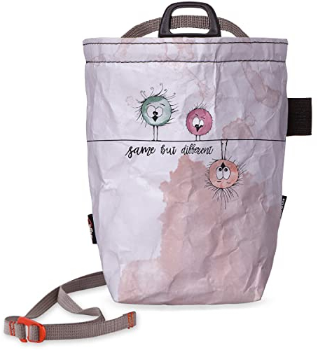 Chillaz Samuele But Different Chalkbag Weiß - Praktischer schöner Chalkbag, Größe One Size - Farbe White Creme