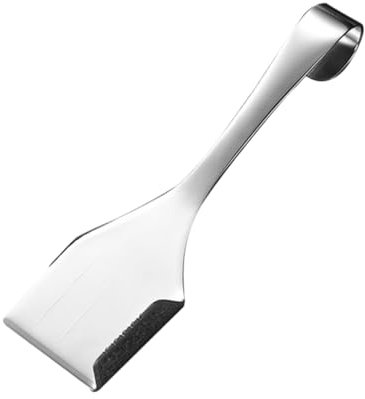 CRILSTYLEO affettatrice attrezzi da formaggio spatola per torte tagliapasta e tagliapasta pala per torta coltello da torta palette per dolci seghettate Acciaio inossidabile Silver