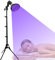 54W Face Tanning Lamp, Tanning Bed with Eye Mask and Adjustable Bracket (38.5-78.7 Inch), 395nm Violet Floor Light with Eye Protection and Self-Cleaning Function