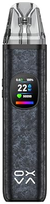 GLOWELL Ox-va Kit Xlim Pro 2 DNA Kit 1300mAh built-in Battery 2ml 0.6ohm+0.8ohm Stainless Steel Cartridge Electronic Cigarette Vaporizer (No Liquid, No Nicotine) (Frost Titanium Blu)