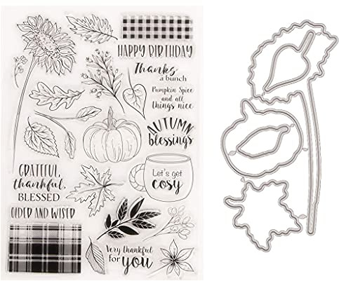 Tema klar stämpel med matris utsökt transparent stämpel stansar kombo set för scrapbooking utsmyckning grattis på födelsedagen stämpel matris för korttillverkning