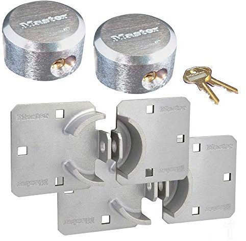 Master Lock Hasp/Hidden Shackle Keyed Alike Padlocks 770-6271KA-2