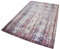Wecon Home I Kurzflor Vintage Teppich I Silhouette I Embrace WH-10050-02 I (60 x 100 cm, Lila Blau Orange Rot Beige)