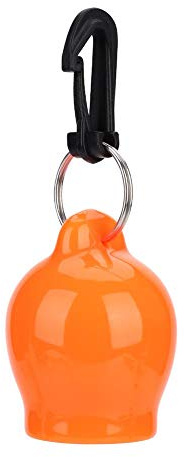 Dykmunstycket skydd, dykning skum-boll andningsregulator munstycke lock med clips dämpad silikon munstycke skyddshatt munstycke skydd för andningsregulator (orange)