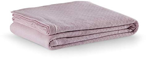 Penelope Bedroom UK Babydecke Tagesdecke Babybettdecke Überwurf Decke, Flieder, 90 x 90 cm