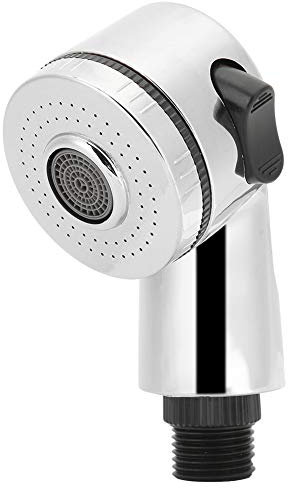 Les-Theresa Salon Shower Head, 2-Mode Hairdressing Shower Head with 2 Adjustable Buttons, Chrome Plated Finish, Includes 1 x Shower Head