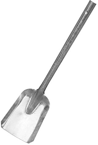 Liummrcy Mango Largo Palaciones de Pala para Chimenea Jardín de Pala de la Pala Abierta Shovel para la Herramienta de Patio de carbón de Nieve, Juego de Herramientas de Chimenea