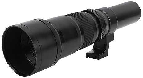 F6.3 Temism för Manuell Utveckling, Fokal Teleobjektiv med Fast Brännvidd 500 Mm MC för Bajonettmålet (Svart)