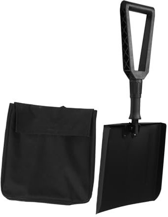 TOPBATHY Pala da Neve con Estensibile Strumento Rimozione Neve per Auto e Campeggio Include Sacchetto Protettivo per Conservazione