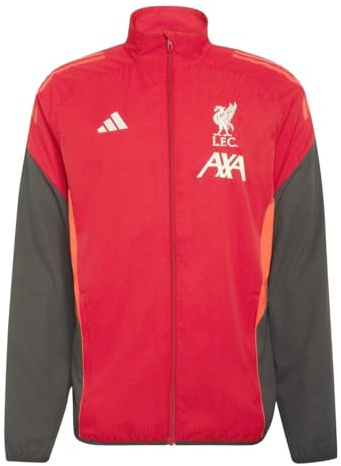 adidas Liverpool Fc Giacca Rappresentanza Presentation Rosso Woven 2026 (IT, Testo, XL, Regular, Regular)