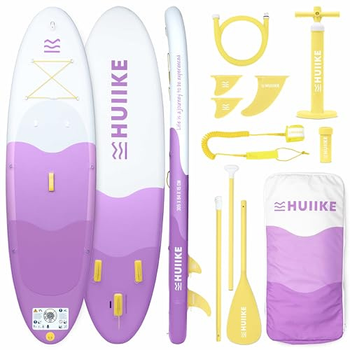 HUIIKE Tabla Paddle Surf Hinchable 10' y hasta 130 kg con Accesorios