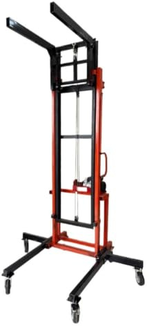 Godslyft Lyftbord mobil plattform med 6 hjul | Materiallyftplattf Elektrisk lyft for enkel höjdjustering Lyfthöjd: 3,5 meter (11,48 fot)