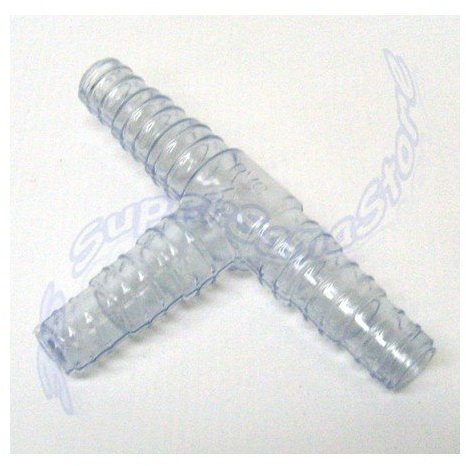 Raccordo a TEE per tubo condensa corrugato - per tubi 16-18-20 mm