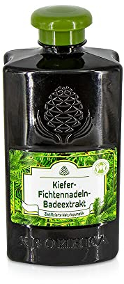 Kiefer-Fichtennadeln-Badeextrakt - Zertifizierte Naturkosmetik - Erholungsbad mit ätherischen Ölen von Kiefern und Fichten - Wohltuender Badezusatz für Entspannung von Körper und Geist 500 ml