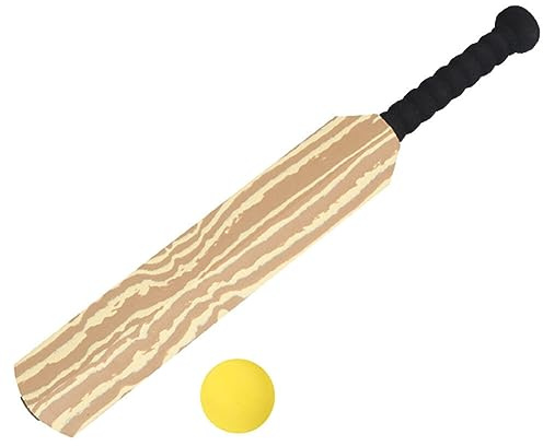 Kisangel Spiele Außerhalb 1 Set Cricketschläger Für Kinder Cricket Mit Tennisbällen Schaumstoff Gepolstert Für Eltern- -Interaktion Spielzeug Sportspiel Für Kinder